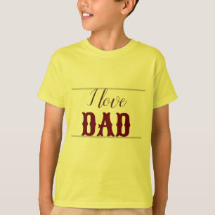 Camiseta Menino vermelho-escuro amarelo
