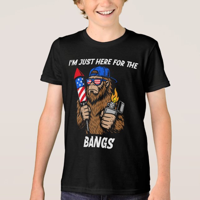 Camiseta Meninos 250º Aniversário 4 de Julho  (Frente)