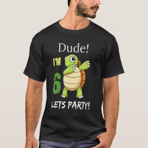 Camiseta Meninos bonitos Cara, eu sou 6 anos de 6