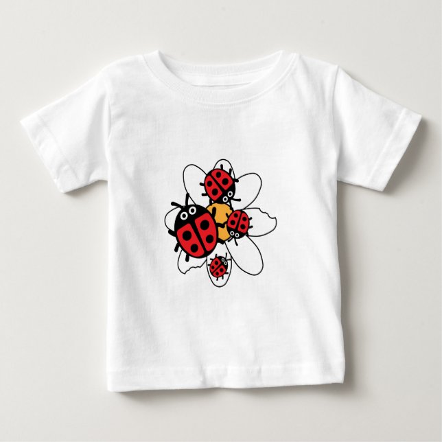 Camiseta Meninos Bonitos Ladybug (Frente)