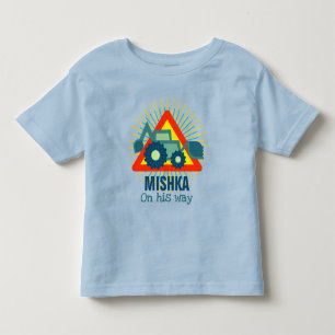 Camiseta Meninos com escavador de escavador, engraçados, c