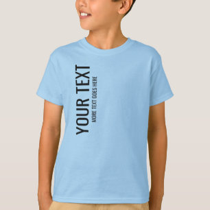 Camiseta Meninos Crianças Melhor Legal Simples Moderno Azul