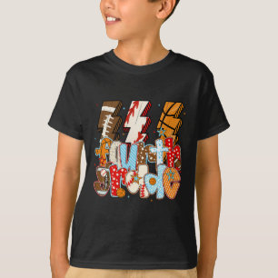 Camiseta Meninos da 4ª série Lightning Bolt Footll Venda Sk