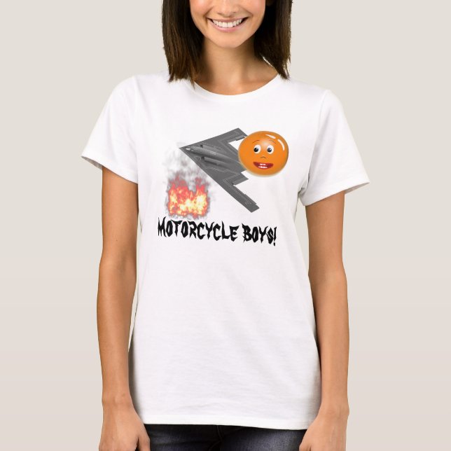 CAMISETA MENINOS DA MOTOCICLETA 4 LYFE (Frente)