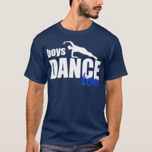 Camiseta Meninos dançam Balé bailarino para rapazes