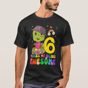 Camiseta Meninos De 6 Anos Meninas Meninas Fofo Dinossauro