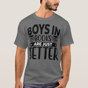 Camiseta Meninos De Mulheres Em Livros São Melhor Do Clube