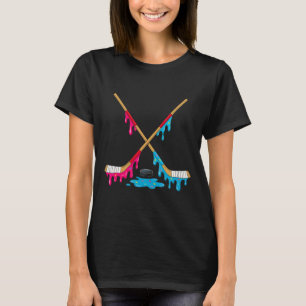 Camiseta Meninos de Sorvete de Hockey Gotejamento Jovens Jo