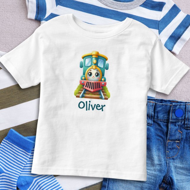 Camiseta Meninos de Trem Fofo (Criador carregado)