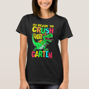 Camiseta Meninos de volta à escola Estou pronto para esmaga
