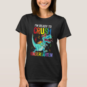 Camiseta Meninos de volta à escola Estou pronto para esmaga