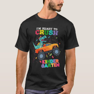 Camiseta Meninos de volta à escola Estou pronto para esmaga