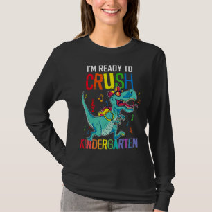 Camiseta Meninos de volta à escola Estou pronto para esmaga