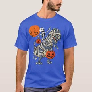 Camiseta Meninos Dinossauro Esqueleto Mamãe Assusta Para se