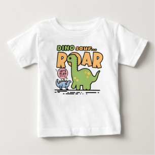 Camiseta Meninos do Dinossaur Roar