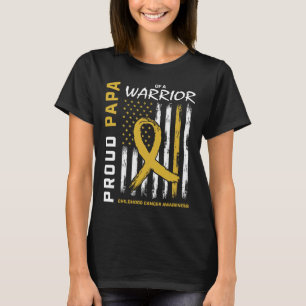 Camiseta Meninos Dourados Orgulhosos Papa Canceres de Infân