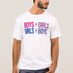 Camiseta Meninos e Meninas Meninas e Meninos