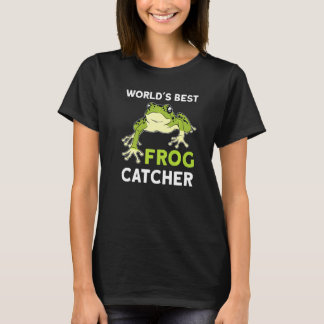Camiseta Meninos e raparigas do melhor sapo do mundo