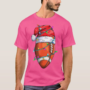Camiseta Meninos Esportivos do Papai Noel Futebol de Natal