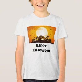 camiseta meninos feliz halloween
