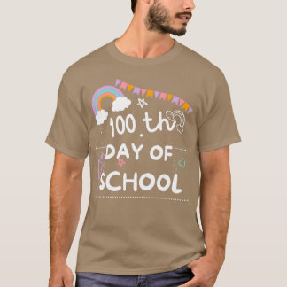 Camiseta Meninos Felizes 100 O Dia Do Vinheta Escolar