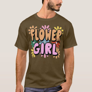 Camiseta Meninos Flores GarotaBonito Floral Simples Pequeno