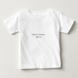 Camiseta Meninos fofinhos simples e bonitos Adicionar anive