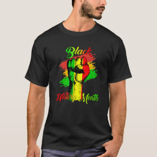 Camiseta Meninos Homens Homens Homens da História Negra