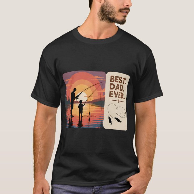 Camiseta Meninos Jovens Pescadores Adolescentes Amantes de  (Frente)