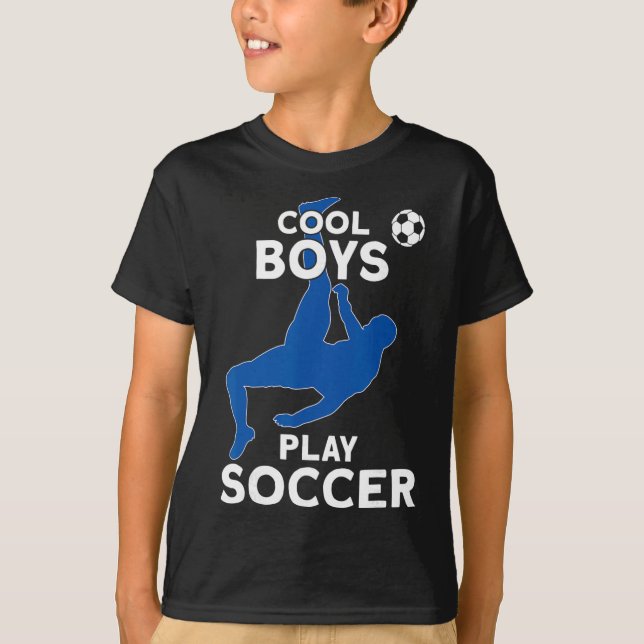 Camiseta Meninos Legais Jogam Futebol  (Frente)