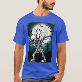 Camiseta Meninos Legal do Skeleton Halloween