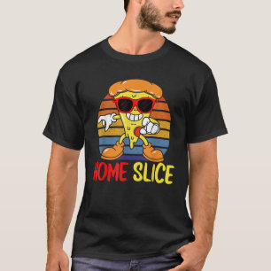Camiseta Meninos Meninas Pizza Engraçada Lover HomeSlice Ka