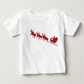 Camiseta Meninos Meninas Unisex Papais noeis de Natal Topo