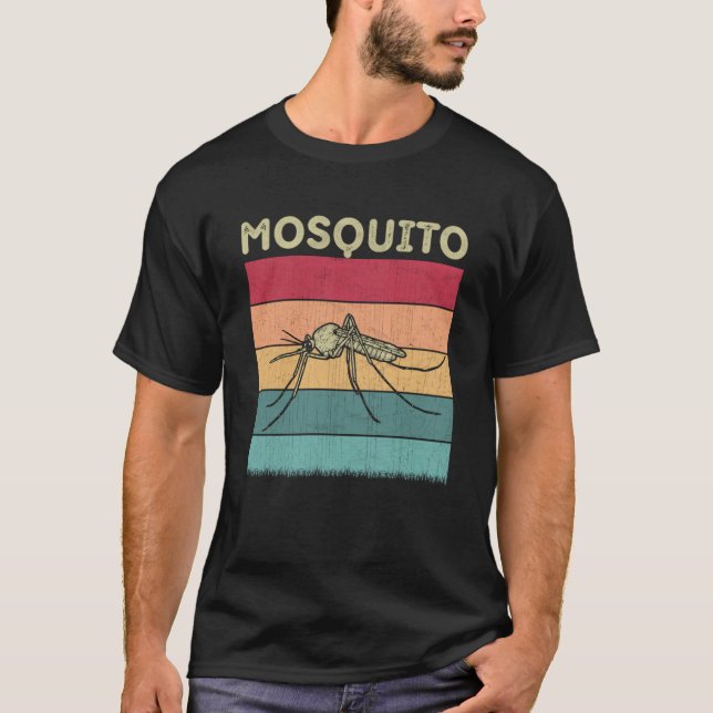 Camiseta Meninos Mosquitos Distantes Meninas Estilo Retro M (Frente)