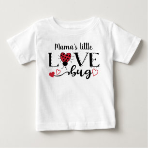 Camiseta Meninos Namorados do Coração Vermelho Ladybug Pe