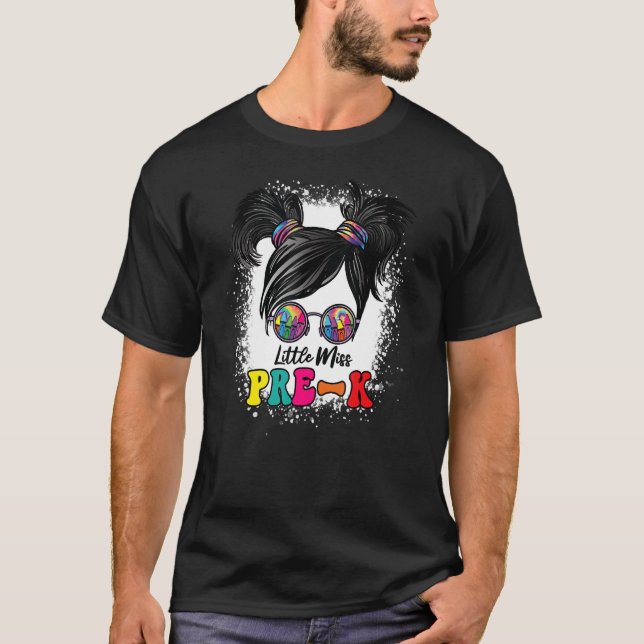 Camiseta Meninos Pré K Meninas Filha Mensagem Bun Ha (Frente)