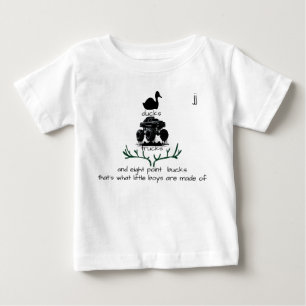 Camiseta "...meninos são feitos de..." Personalizável