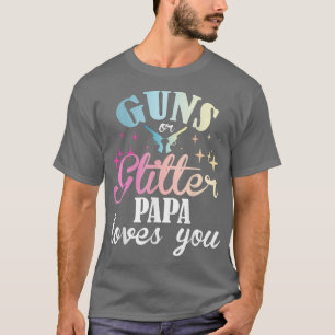 Camiseta Meninos Sexo Reveal Boy ou Rapariga Pai Te Ama