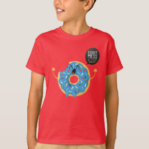 Camiseta Meninos Vermelhos Meninos Irritados Rosquinha Mess