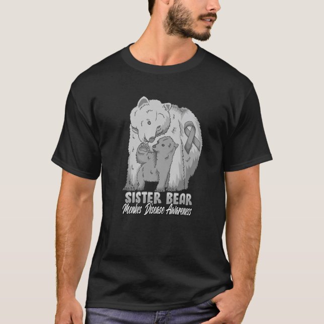 Camiseta Menkes Sensibiliza Criança Mama Bear Suporte R (Frente)