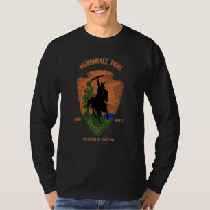 Camiseta Menominee Tribe Native American Indian Pride Vinta