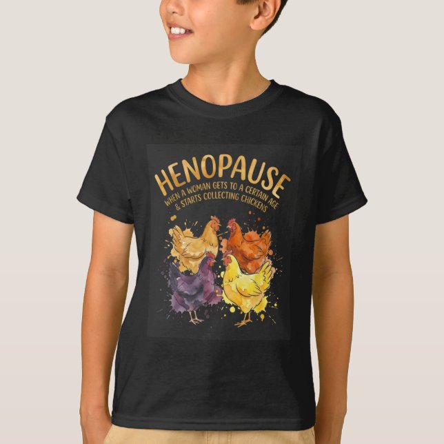 Camiseta Menopausa Quando Uma Mulher Atinge Uma Certa Idade (Frente)