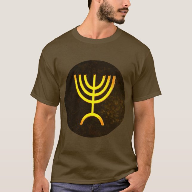 Camiseta Menorah Flame (Frente)