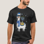 Camiseta Menorah Hanukkah Llama Cute Alpaca Chanukah<br><div class="desc">Menorah Hanukkah Lama Cute Alpaca Chanukah.</div>