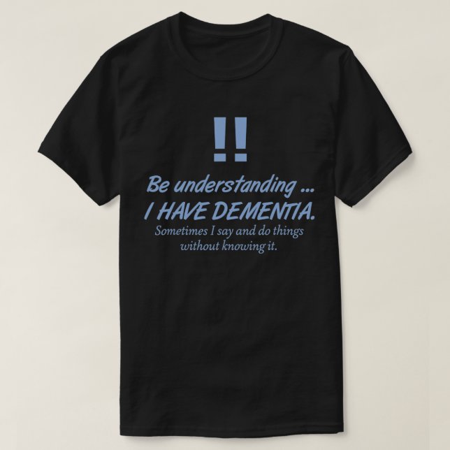 Camiseta Menores Demência Alzheimer Doentes Guerreiros Cére (Frente do Design)