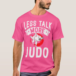 Camiseta Menos conversa mais judô