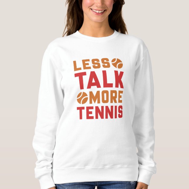 Camiseta Menos conversa mais Tênis (Frente)