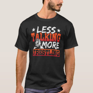 Camiseta Menos conversando com mais Luta, lutador de armas