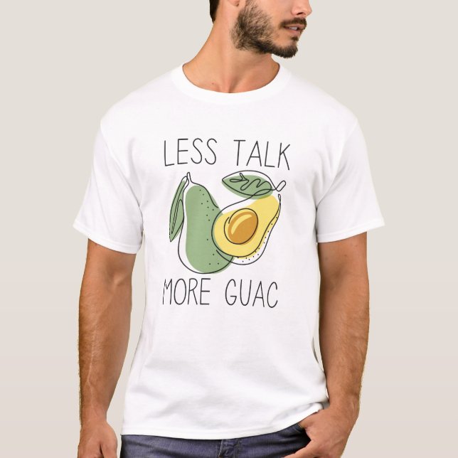 Camiseta Menos Conversar Mais Guac (Frente)