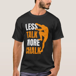 Camiseta Menos Conversar Mais Sobre O Clima Do Calço Subind